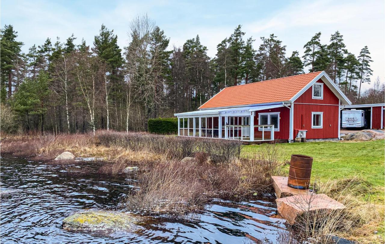 Amazing Home In Reftele With Sauna Exterior photo